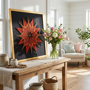 Набор String Art "Red Star" EX-012 фото